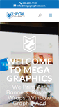 Mobile Screenshot of megagraphics.com